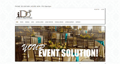 Desktop Screenshot of idopartyrentals.com